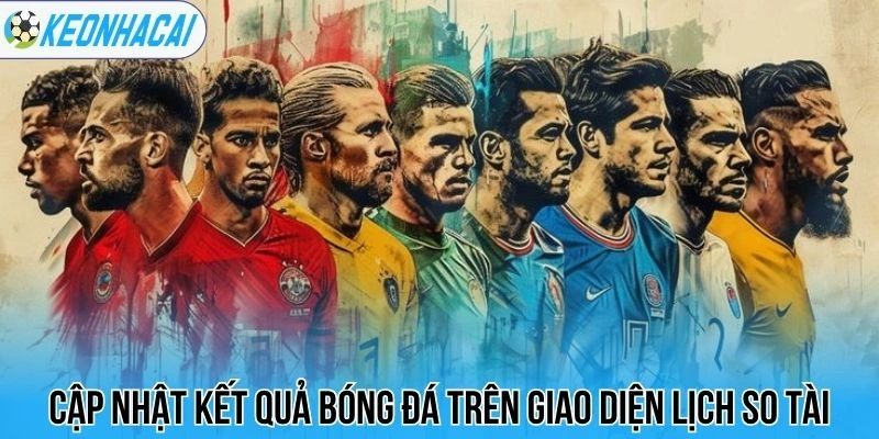 Lịch thi đấu bóng đá hôm nay 25 Cập nhật kết quả bóng đá trên giao diện lịch so tài