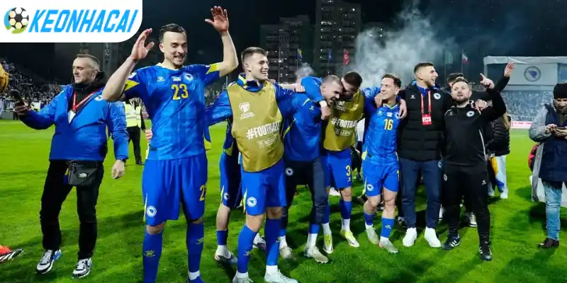 Lực lượng ra sân của Thụy Sĩ vs Bosnia và Herzegovina