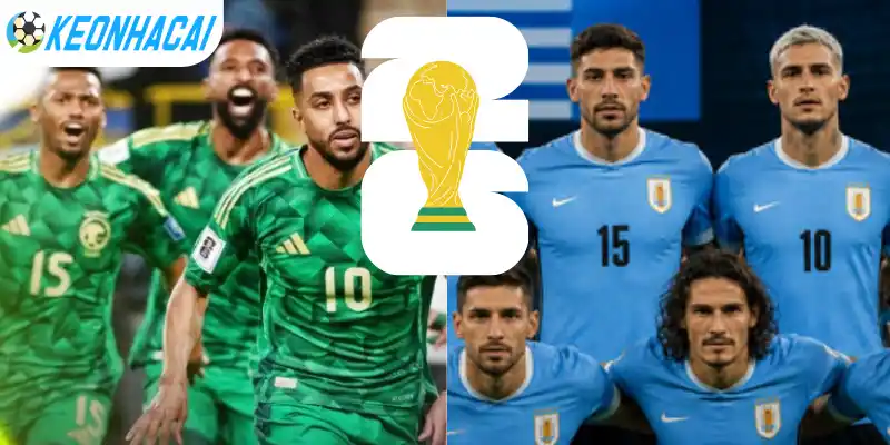 Phân tích kèo chấp Châu Á Ả Rập Xê Út vs Uruguay