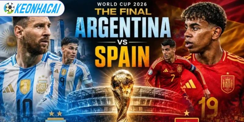 Trận chung kết  World Cup kịch tính giữa Argentina và tuyển Anh