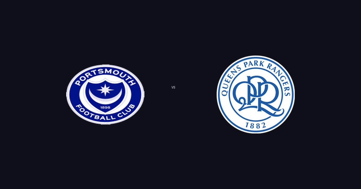 Kèo Hôm Nay Portsmouth vs Queens 15-08-2026 3 Portsmouth FC vs Queens Park Rangers FC